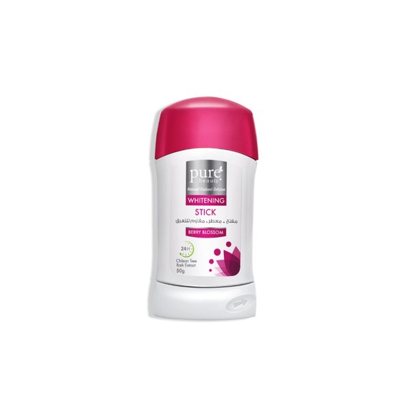 Whitening Deodorant Stick Berry Blossom Odour Control Pure Beauty 50g