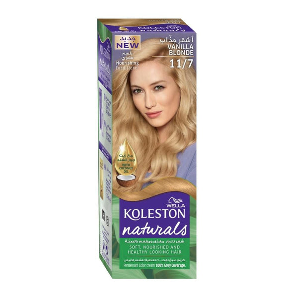 Blonde Hair Dye Vanilla Shade Permanent Colorant Koleston 60ml