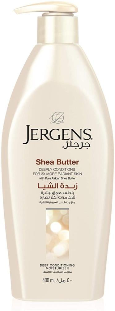 Shea Butter Body Lotion Hydrating Nourishing Jergens 400ml