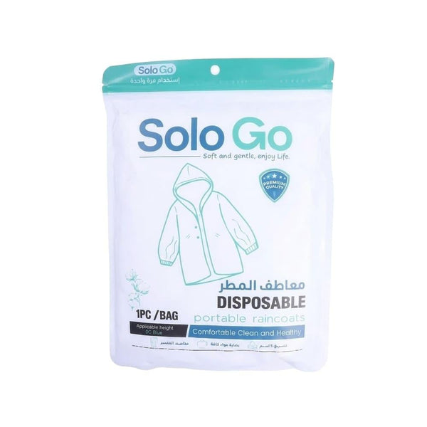 Best Travel Raincoat Portable Packable Solo Go 150x185cm