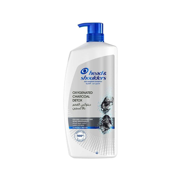 Best Anti Dandruff Shampoo Charcoal Detox Oily Scalp Head & Shoulders 1000ml