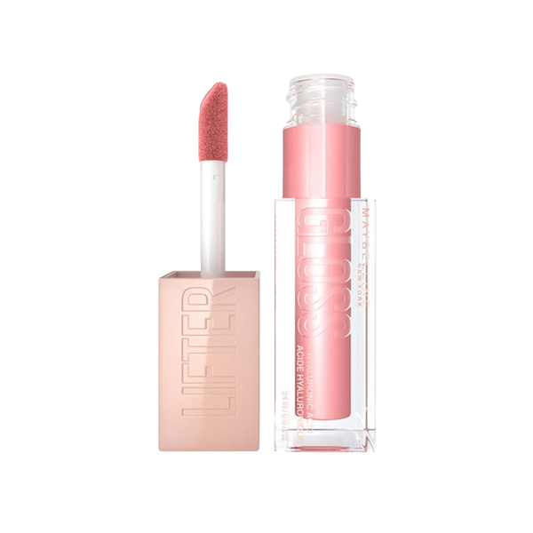 Maybelline Lifter Gloss Lip Gloss, Hyaluronic Acid, 006 Reef, Plumping