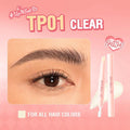 Best Eyebrow Wax 2-in-1 Waterproof Pink Flash with Brush TP01