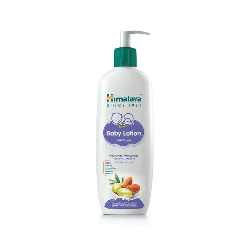 Baby Lotion with Olive and Almond Oil - Himalaya - 400ml