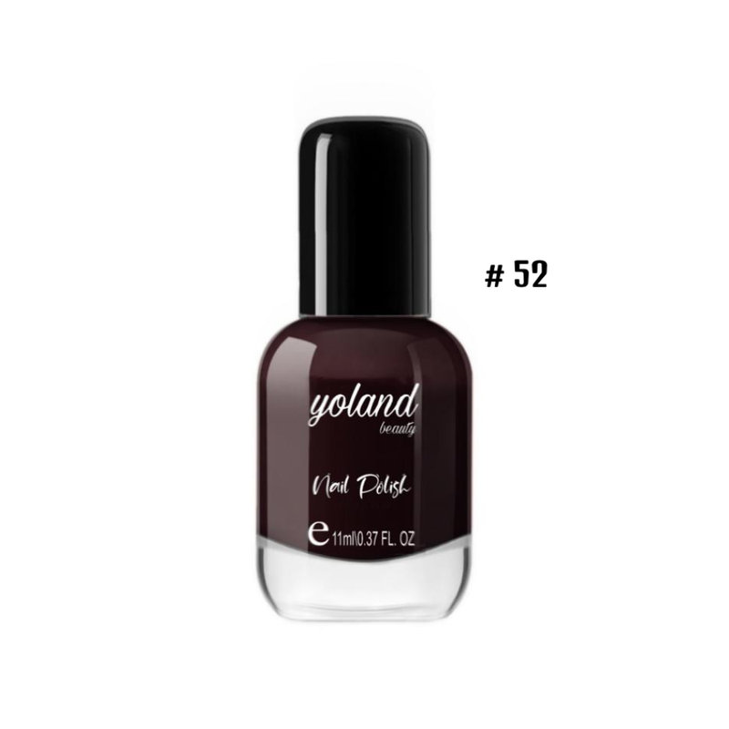 Shop Nail Polish Quick-Dry Glossy Finish Shade 52 Yolande Beauty 10ml