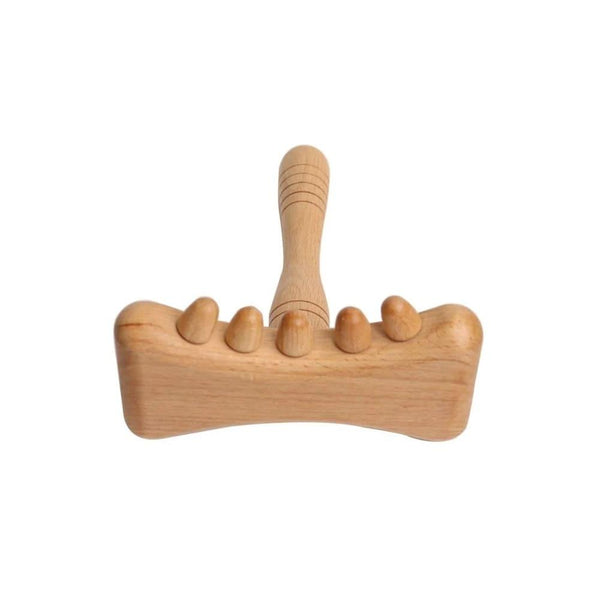 Wooden Massage Tool Multi-Head Relaxation Spa System B116