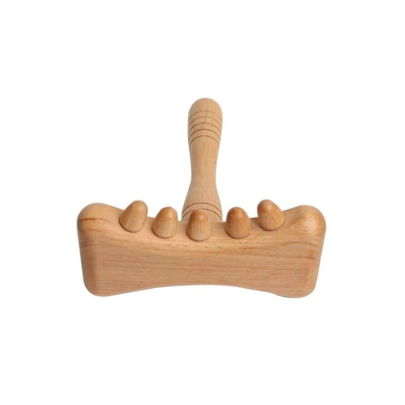 Wooden Massage Tool Multi-Head Relaxation Spa System B116