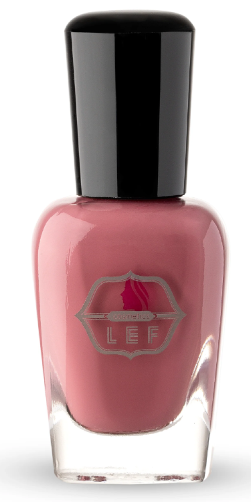 Nail Polish Colors Coral 08 Vibrant Long-Lasting Finish LEF COSMETIC 15ml
