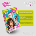 Cosmo Bounz Magic Waves Shampoo and Conditioner Set Avocado Oil Coconut Oil 2 x 400ml