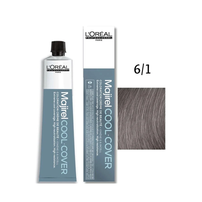 L'Oreal Paris Permanent Hair Color 6.1 Dark Ash Blonde, 50ml