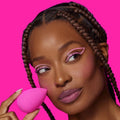 Makeup Blender Sponge Oval Foundation Blender Beauty Patra Pink