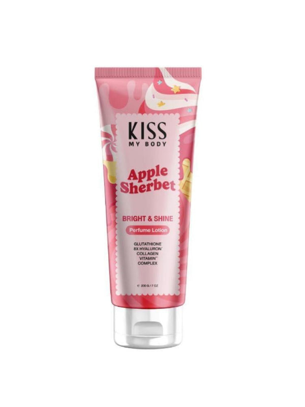 Kiss My Body Bright & Shine Apple Sherbet Body Lotion - 200ml