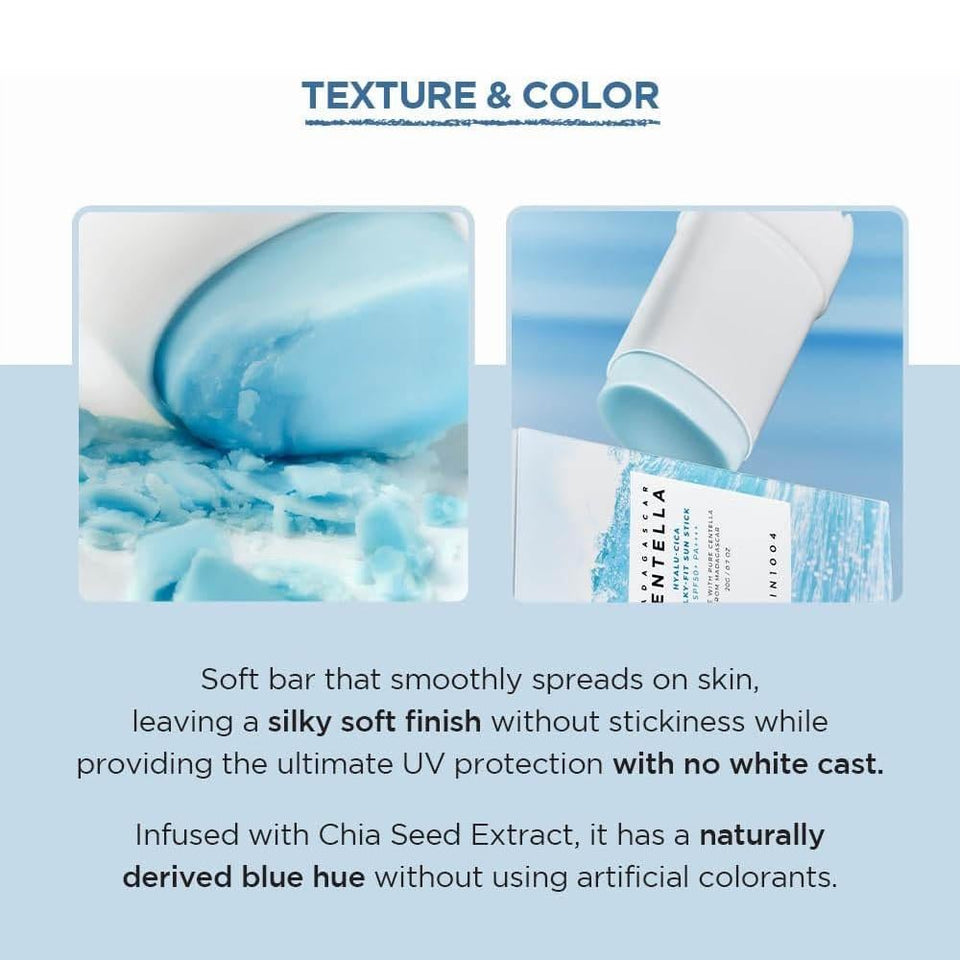 SKIN1004 Centella Hyalu-Cica Silky-Fit Sun Stick SPF50+ PA++++ for Face 20gm