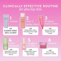 Glow Recipe Fruit Babies Skincare Set, 6-Piece Travel Size Kit with Niacinamide & Vitamin C