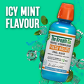 The Breath Co. Mouthwash Iced Mint Fresh Breath Daily Oral Care, 500ml