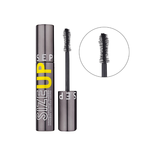 Sephora Size Up Mascara 01 Ultra Black Volumizing Lengthening Vegan