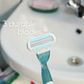 Women's Razor Blades Smooth 3-Blade Gillette Venus 4 Count