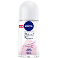 Nivea Roll On Deodorant Natural Radiance Skin Smoothing Formula 50ml
