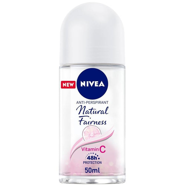 Nivea Roll On Deodorant Natural Radiance Skin Smoothing Formula 50ml