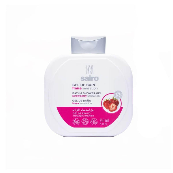 Shower Gel Strawberry Sensation Hydrating Sairo 750ml