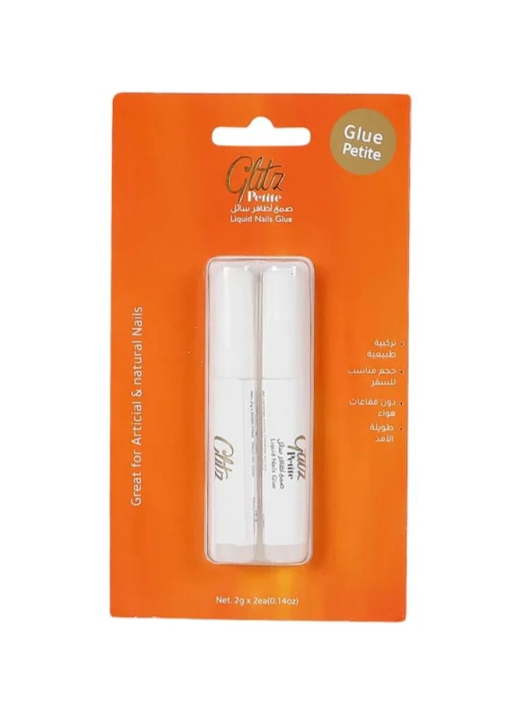 Glitz Liquid Nail Glue - 2 Pieces (2g each)