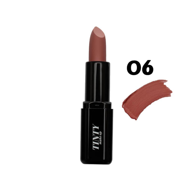 Tinty Matte Lipstick Long Lasting Waterproof No. 06 3.8g