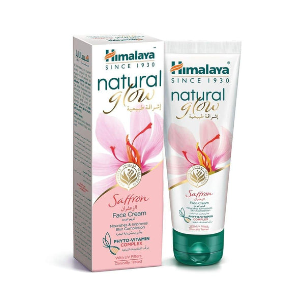 Face Cream Natural Glow Saffron Himalaya 100g