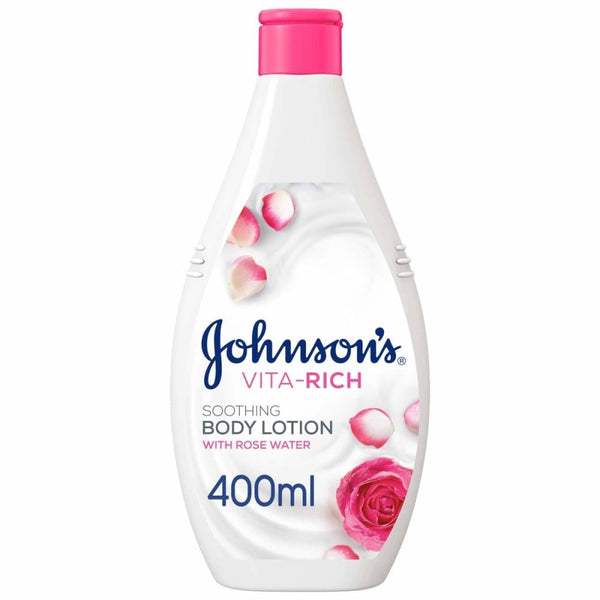 Best Body Lotion Soothing Rose Hydrating Nourishing Johnson 400ml