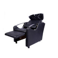 Salon System Denali Black Steel Hand Wash Chair