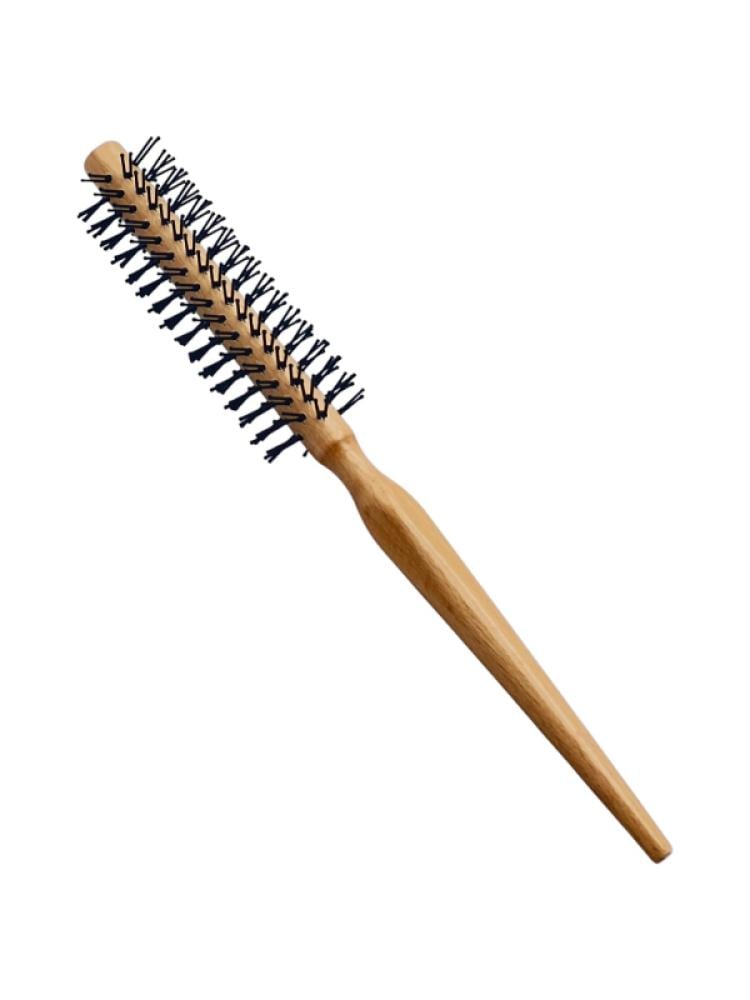 Hair System Wooden Hairbrush Plastic Bristles BK23-258