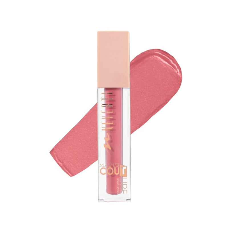 Neferte Liquid Matte Lipstick 103 Rose Classic Long-Lasting Formula