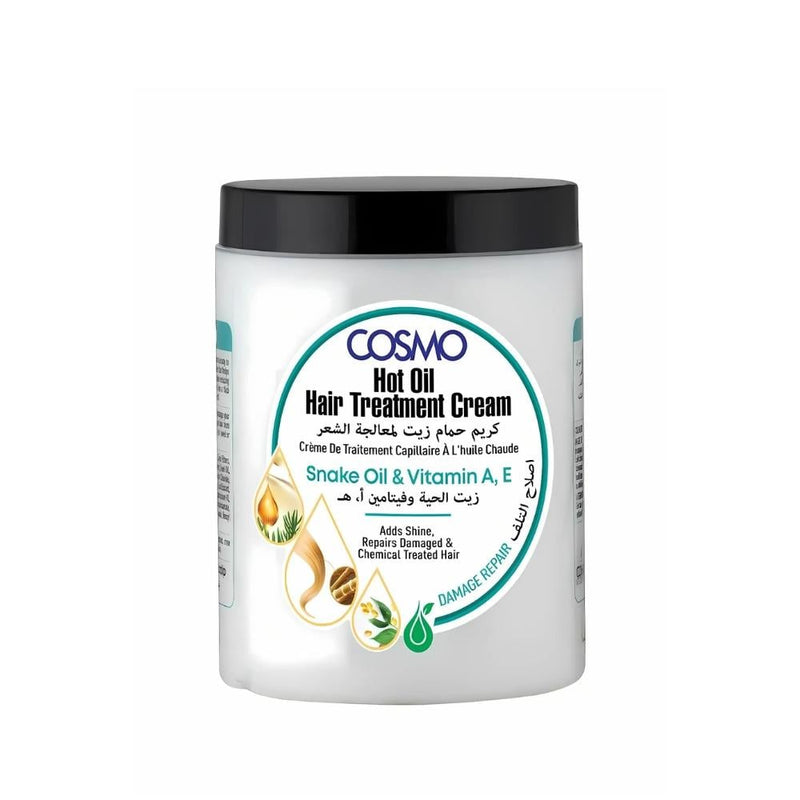 Hair Treatment Cream Snake Oil Vitamin A-E Deep Care Cosmo 1000ml