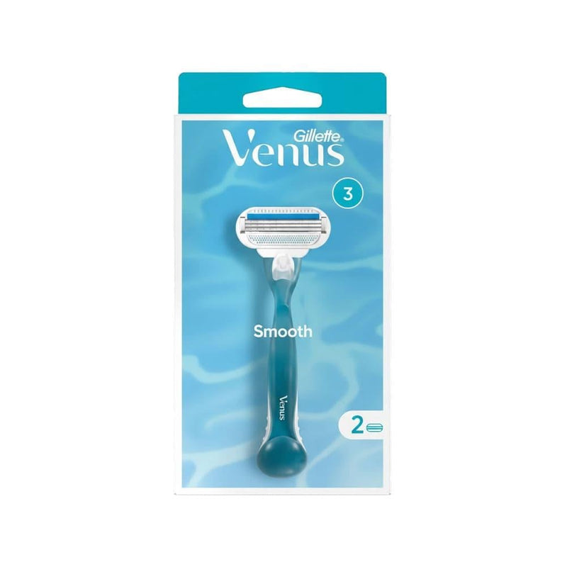 Women's Razor Blades Smooth 3-Blade Gillette Venus 4 Count