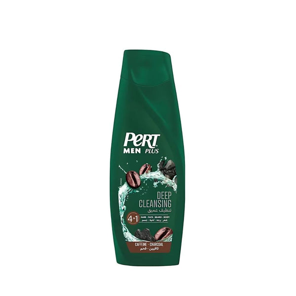 Charcoal Shampoo For Oily Hair 4-in-1 Caffeine Deep Cleansing Pert Plus 360ml