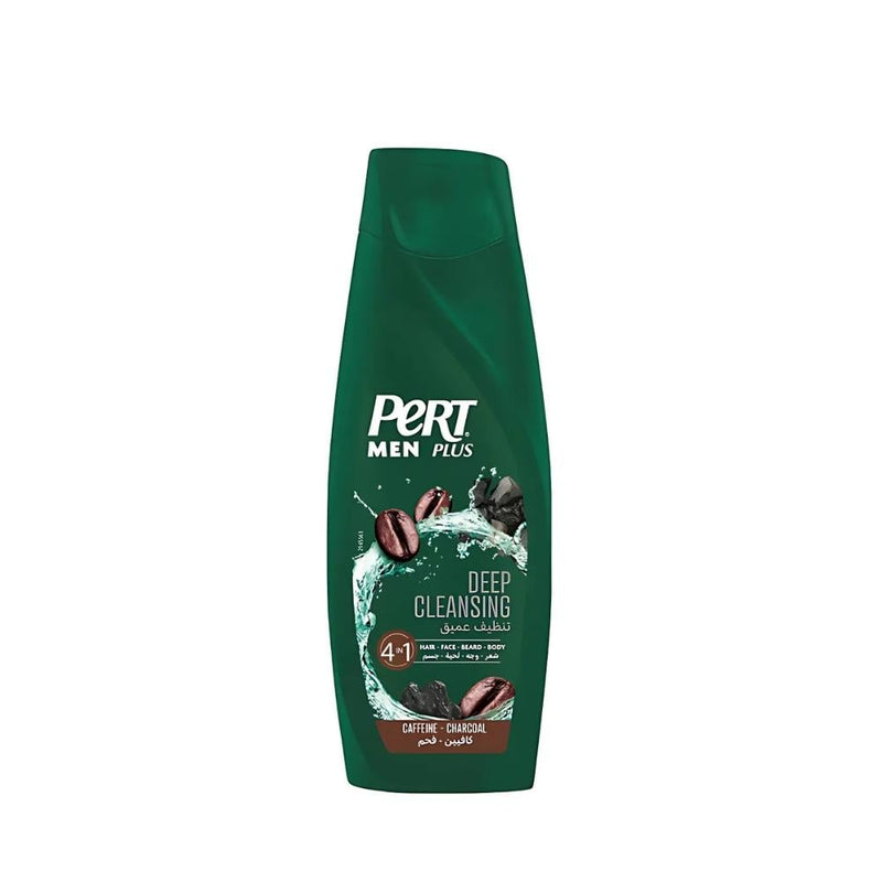 Charcoal Shampoo For Oily Hair 4-in-1 Caffeine Deep Cleansing Pert Plus 360ml