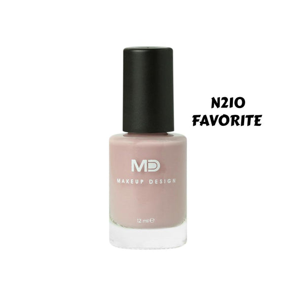 Md Nail Polish N210 Long-Lasting Color, 12ml