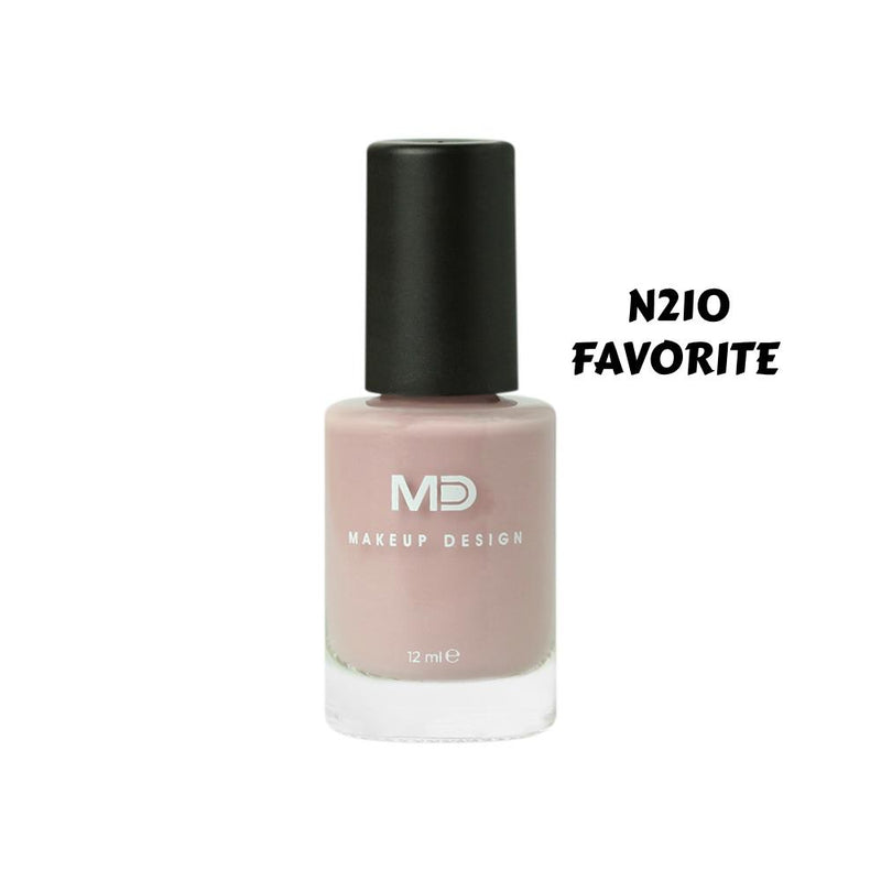 Md Nail Polish N210 Long-Lasting Color, 12ml