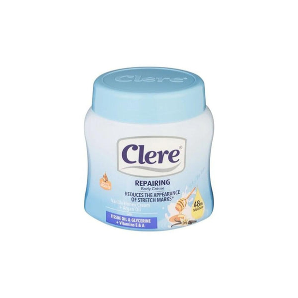 Top Rated Body Cream Vanilla Honey Argan Oil Clere 500ml