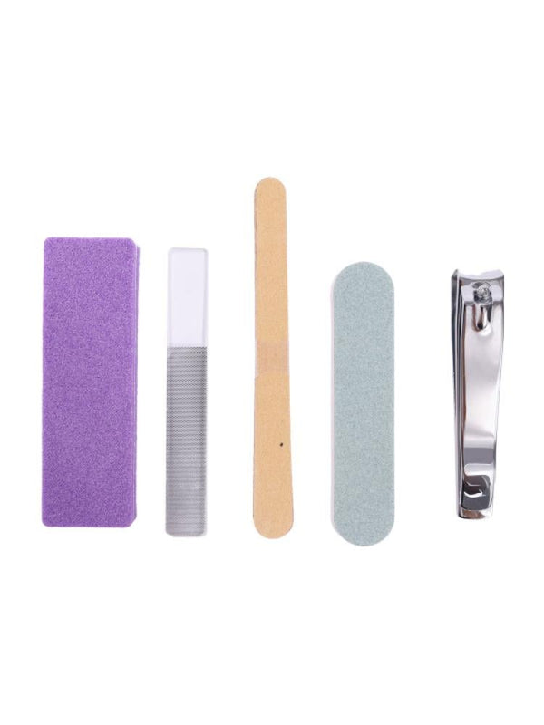 Salon System 5-Piece Foot & Nail Care Pedicure Set