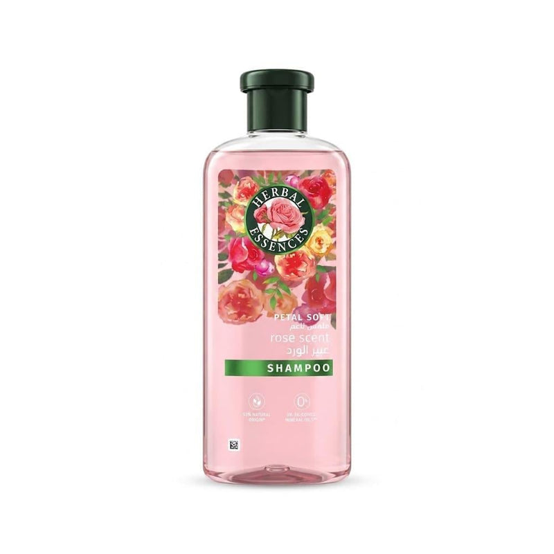 Best Shampoo for Hard Water Petal Soft Rose Scent Herbal Essences 400ml
