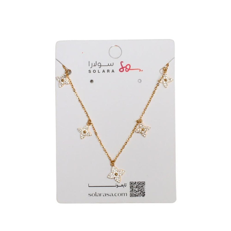 Swarovski Necklace Pendant Elegant Design Model C-104