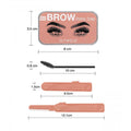 Eyebrow Styling Soap Fluffy Natural Look 3 Pieces O.Two.O