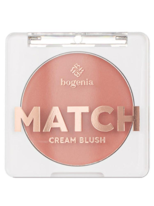 Bogenia Match Cream Blush 3g with Macadamia Oil, Jojoba Oil