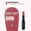 Flormar Light Wigget Lip Powder Lipstick, Matte, Shea Butter, 006 Routine For Me