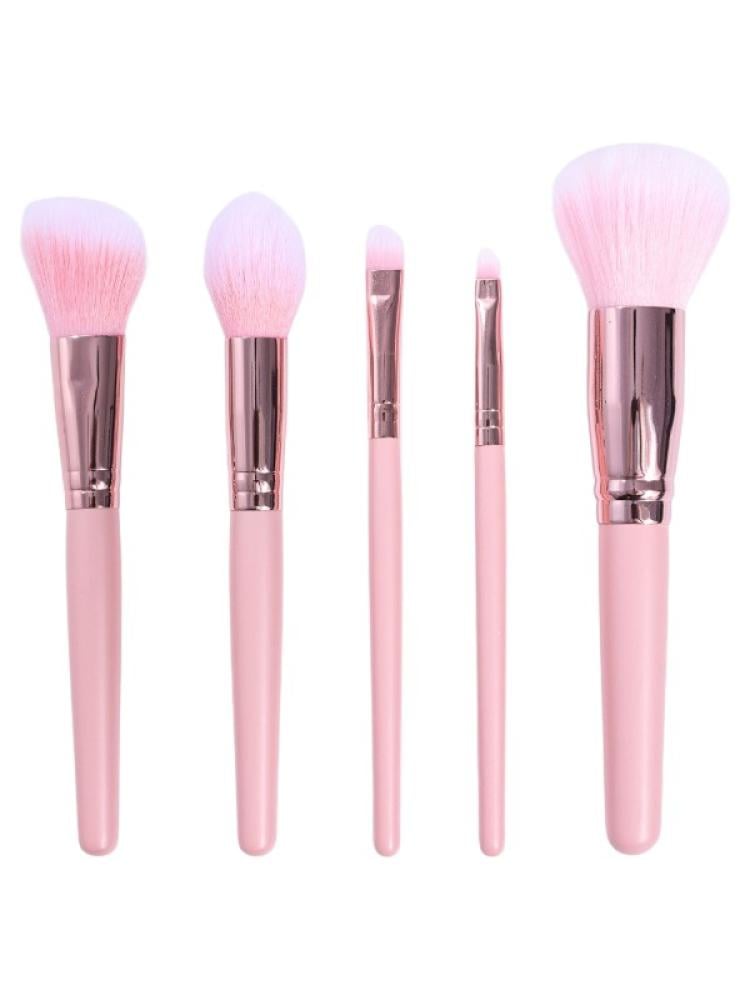 Salon System Makeup Brush Set - 5 Pieces - Assorted Colors