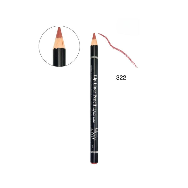 Lavuv Lip Liner Pencil Shade 322 Creamy Long-Lasting Pigmented