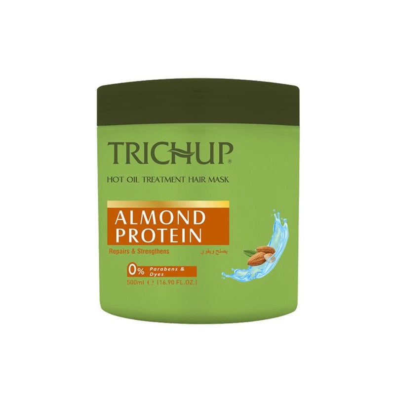 Trichup Hot Oil Hair Mask with Almond Protein, 500ml