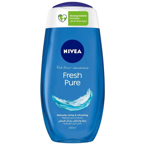 Buy Shower Gel Fresh Pure Hydrating Cleansing Formula Nivea 250ml