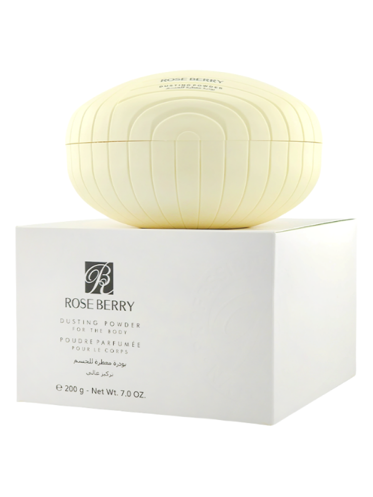 Rose Berry Body Powder with Raspberry Scent - 200g