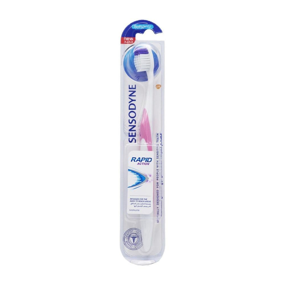 Sensodyne Rapid Action Toothbrush Soft for Sensitive Teeth and Gums